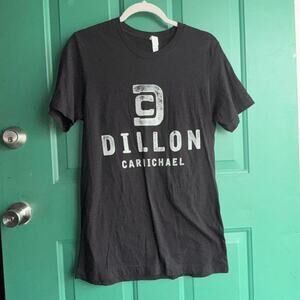 Dillon carmichael medium black cotton tshirt